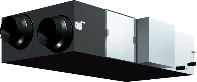 Heat Reclaim Ventilation with DX-Coil