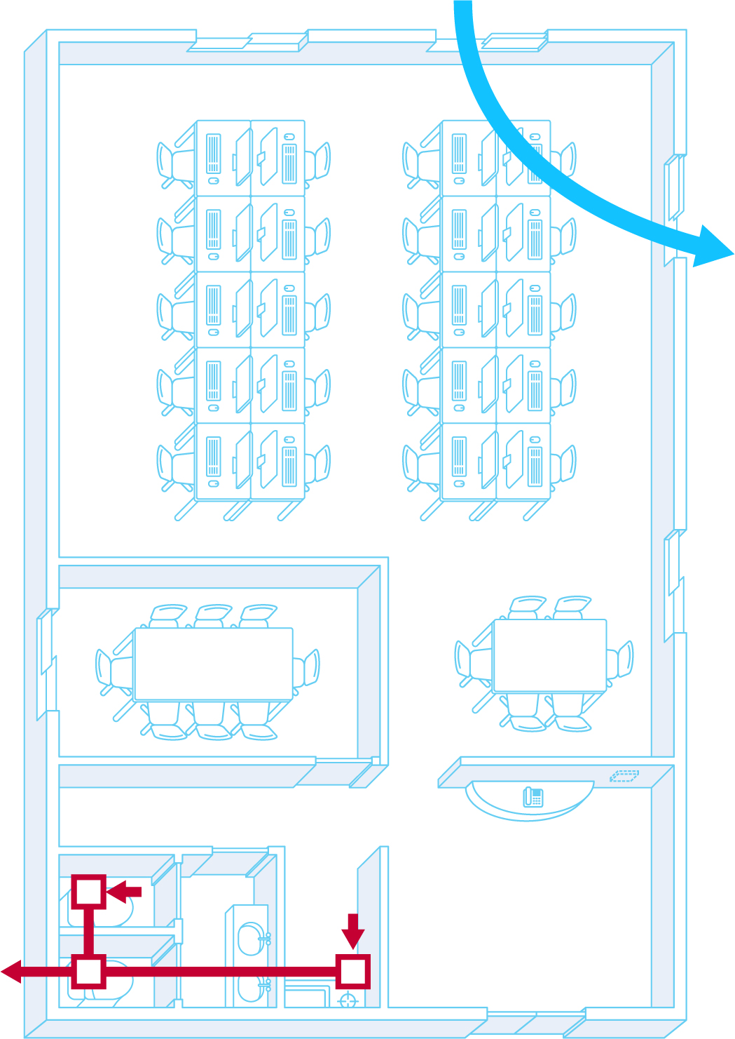 For a small-sized office