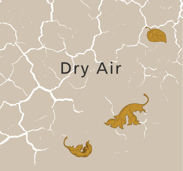 Dry air