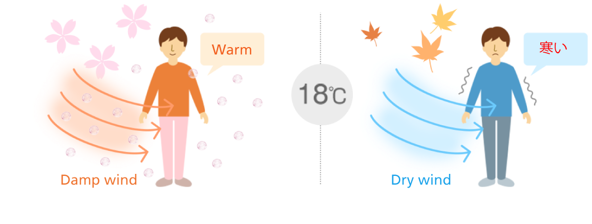 Humidify during heating