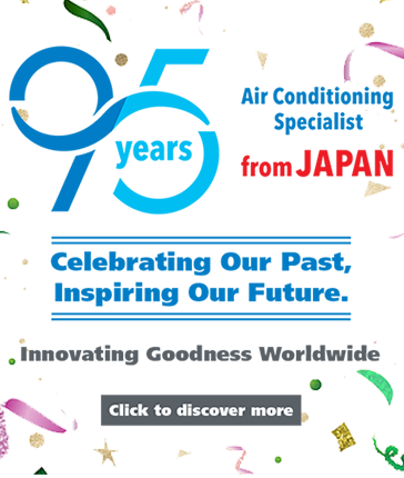 95years Air Conditioning Specialist from Japan