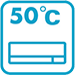 Upto 50Â°C Operating Range